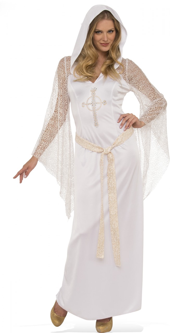 White Priestess Women's Costume