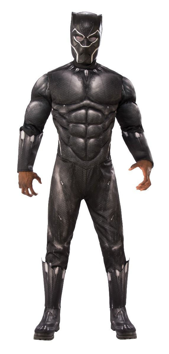 Adult Black Panther Muscle Costume - Black Panther