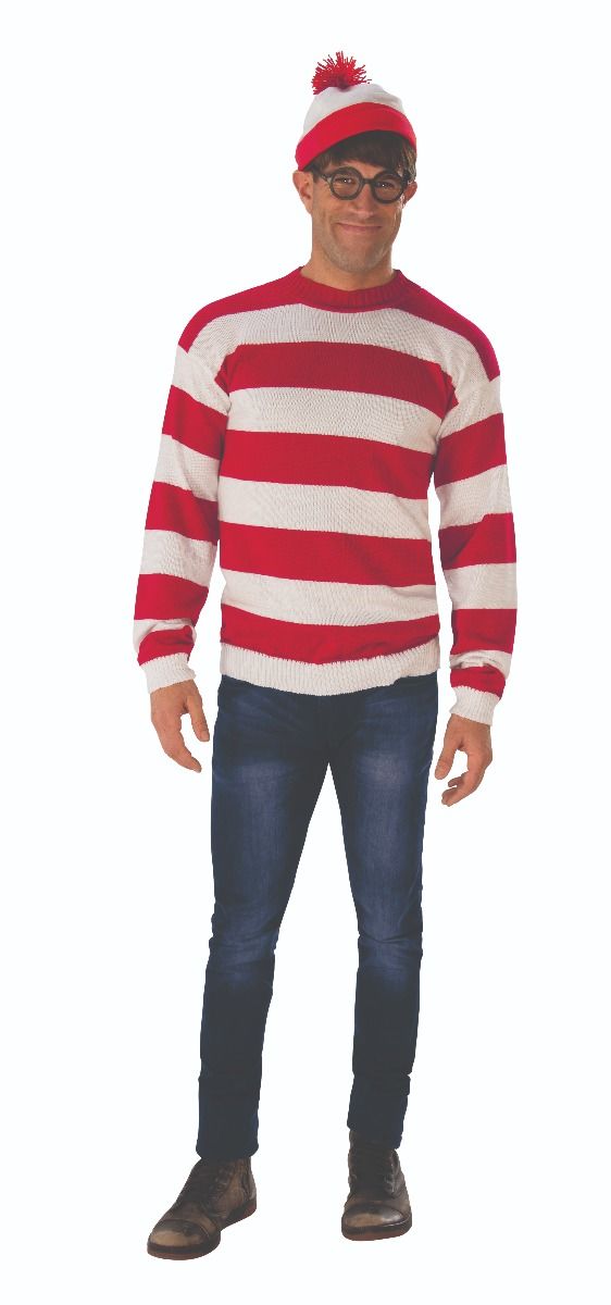 Where's Waldo Adult Deluxe Costume