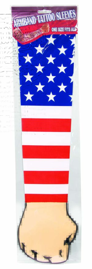 American Flag Tattoo Arm Sleeve