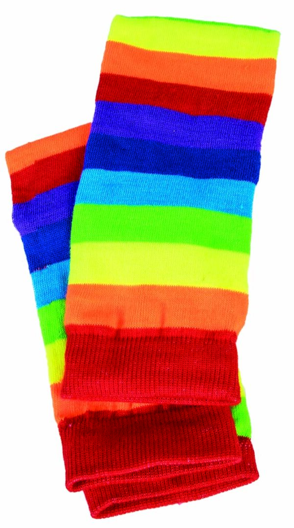 Rainbow Leg Warmers