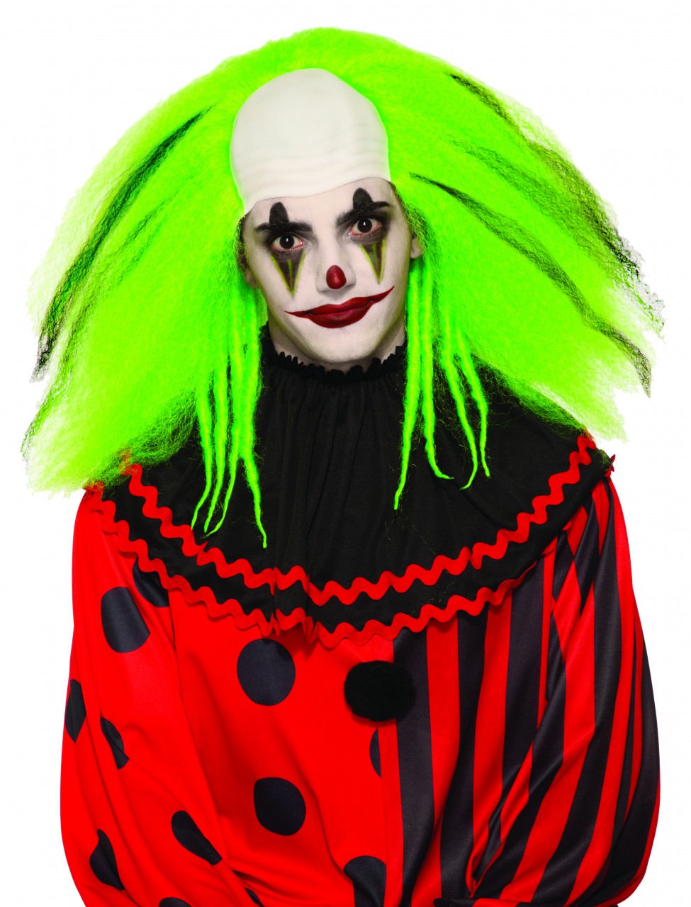Evil Clown Wig - Green