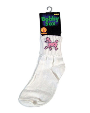 Poodle Bobby Socks Adult Size