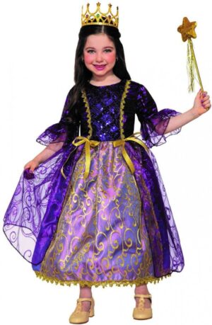 Purple Princess Girls Costume