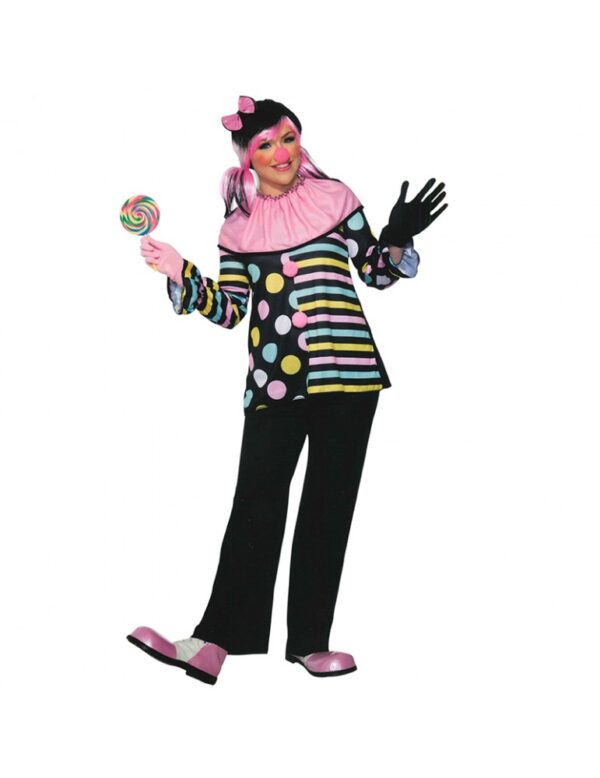 Pastel Clown Adult Costume