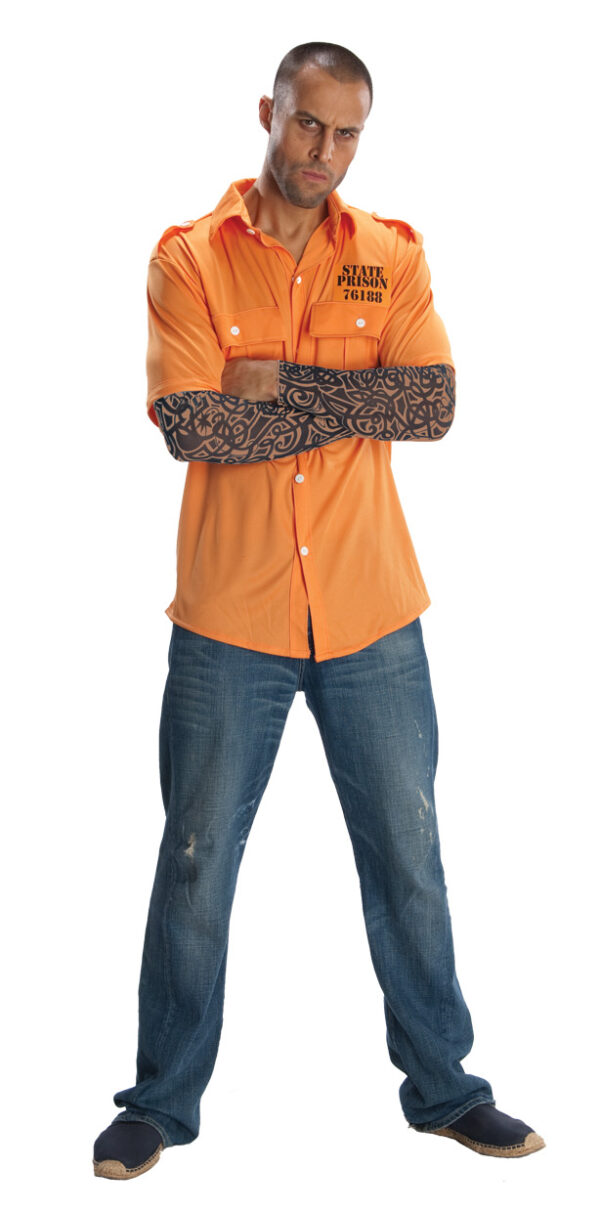 Adult Prisoner Costume Shirt