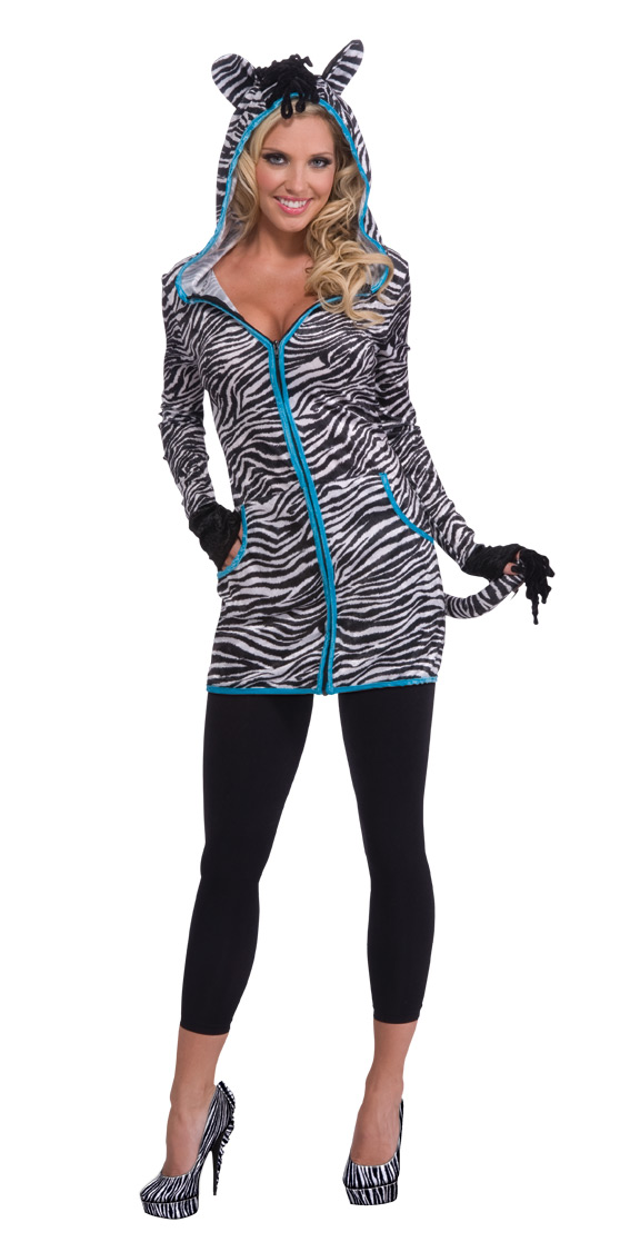 Urban Zebra Costume For Women