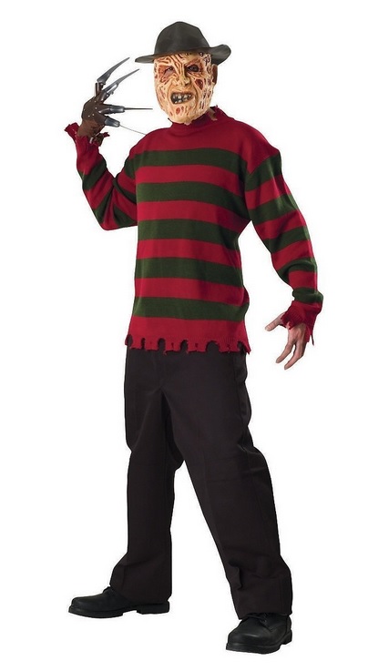 Freddy Krueger Deluxe Sweater Adult Costume