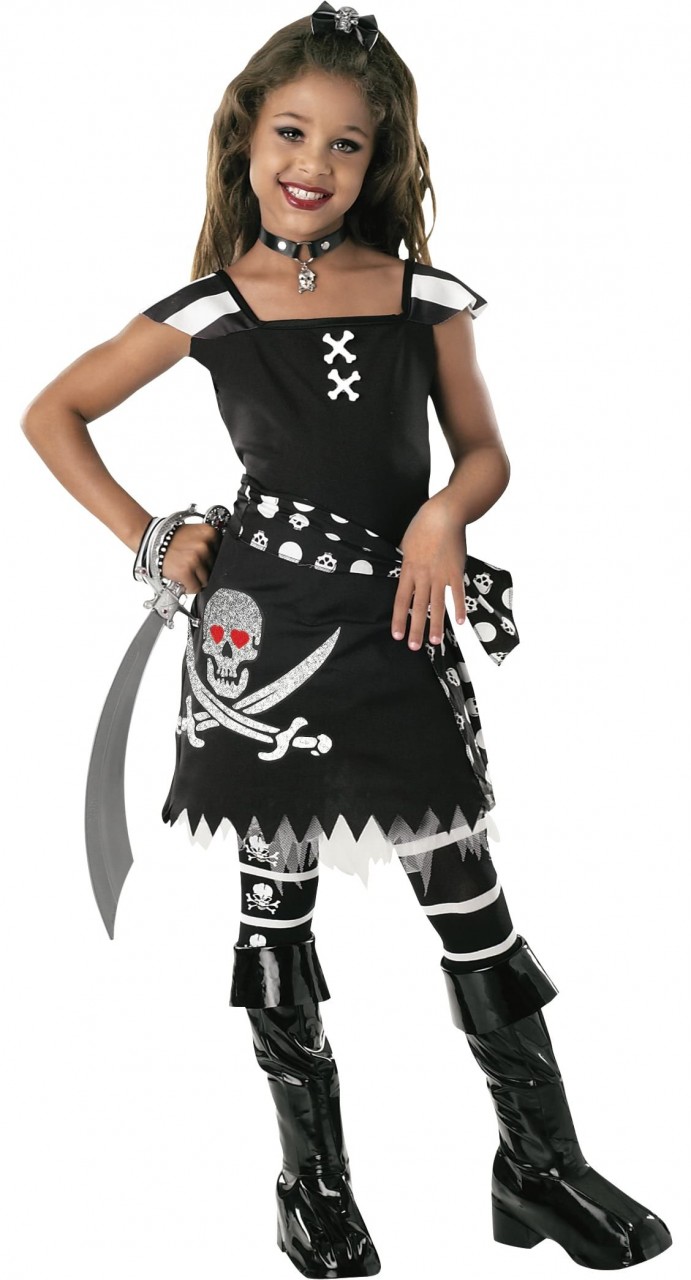 Scar-Let Girls Pirate Costume