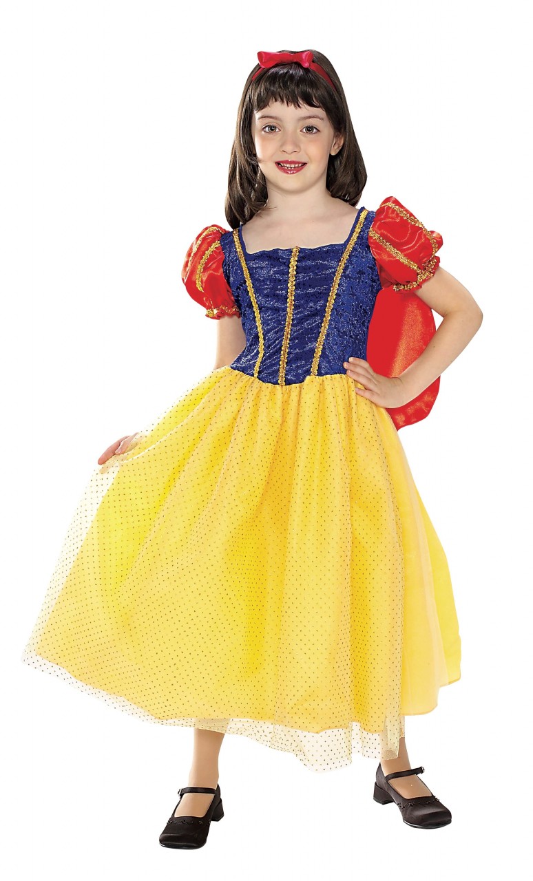 Snow White Cottage Princess Girls Costume