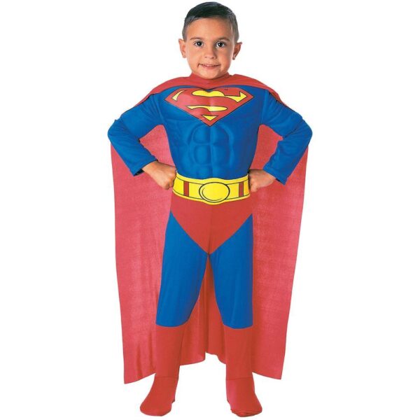 Superman Deluxe Muscle Chest Toddler Costume