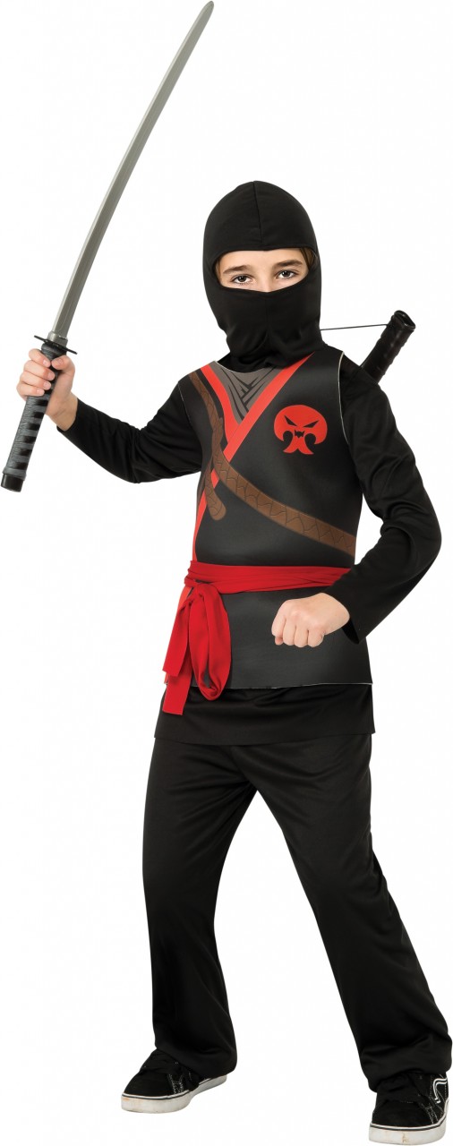 Black  Ninja Child Costume