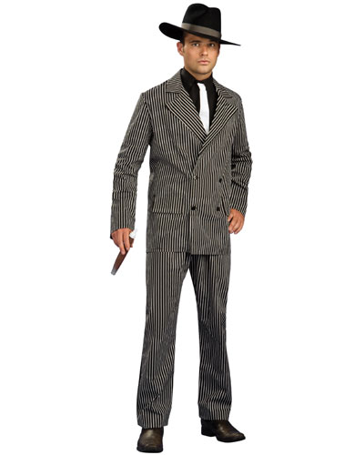 Gangster Suit Adult Costume - Screamers Costumes