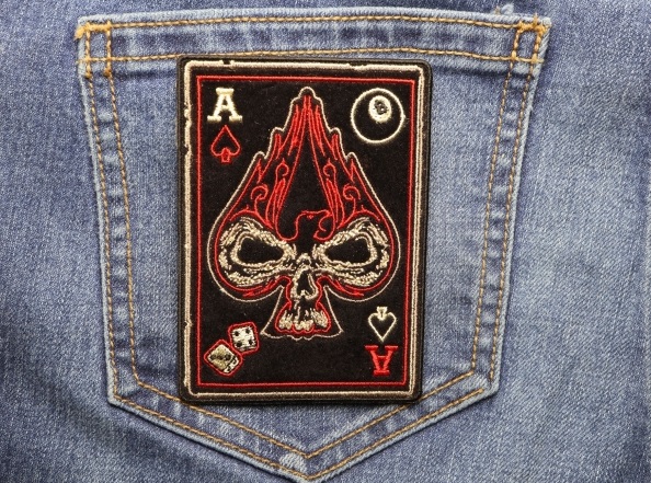 Ace of Spades Skull Patch