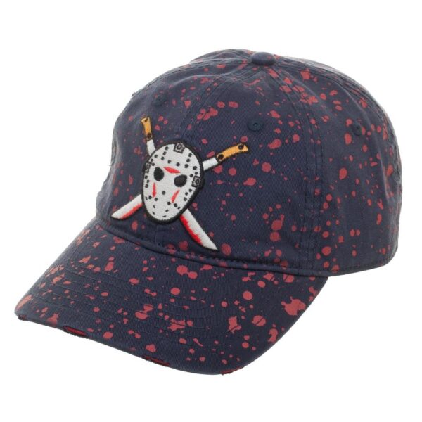 Jason Splattered Dad Hat