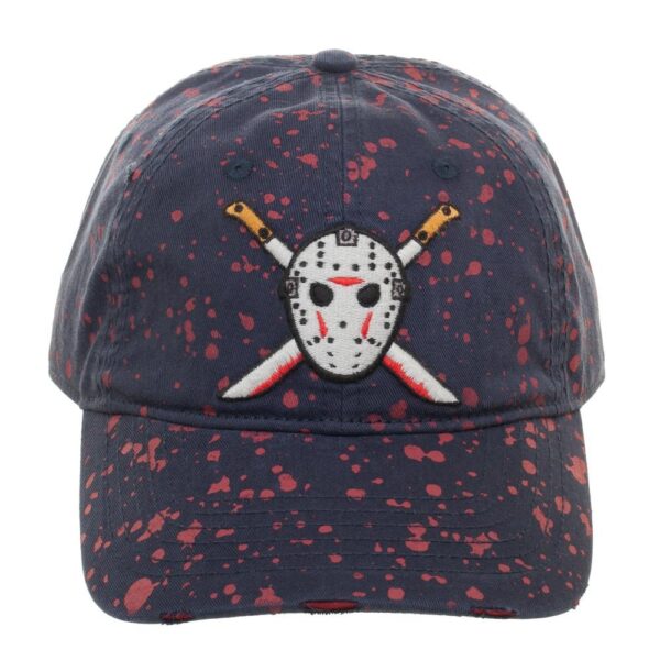 Jason Splattered Dad Hat