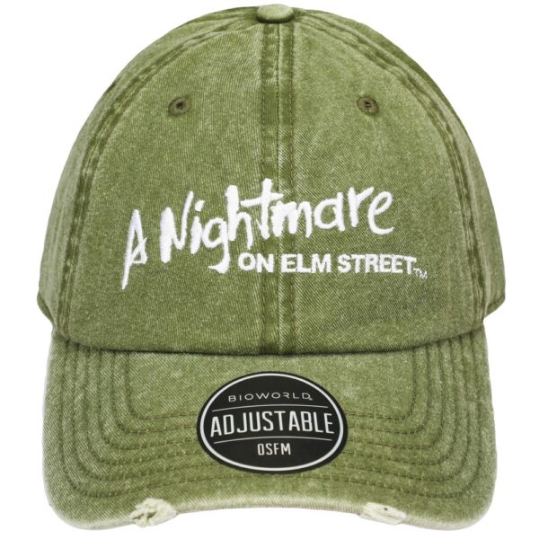 Nightmare On Elm Street Distressed Dad Hat