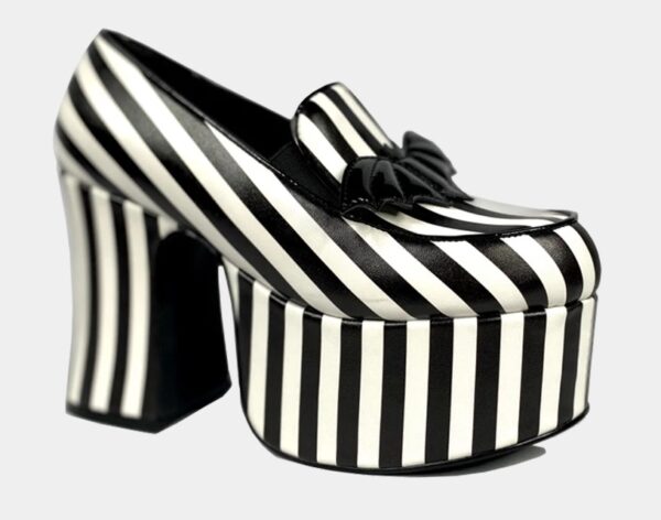 Banshee Heels Striped