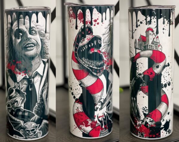 Beetlejuice 20oz Skinny Tumbler