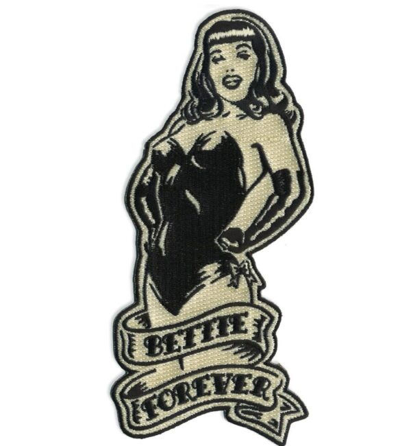 Bettie Page Bettie Forever Patch