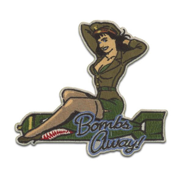Bettie Page Bombs Away Patch