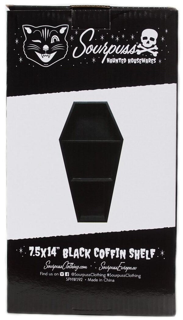 Coffin Shelf - Black