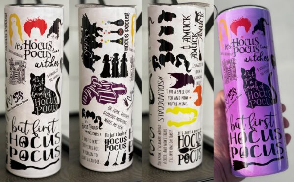 Bunch of Hocus Pocus 20oz Skinny Tumbler