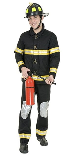 Fireman Men's Plus Costume
