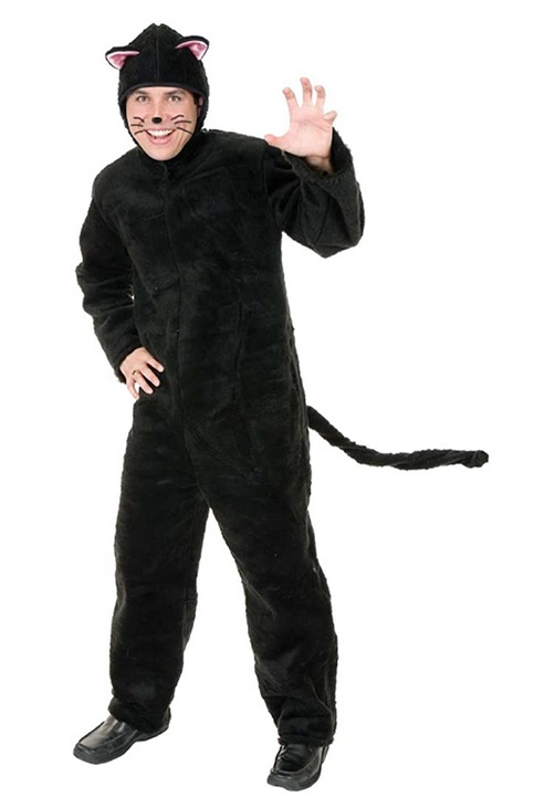 Plush Black Cat {Plus Size Costume