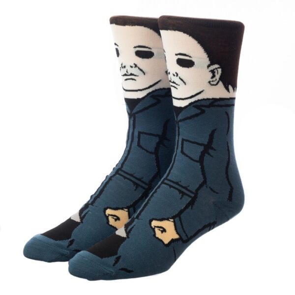 Halloween Michael Meyers 360 Character Crew Socks