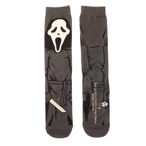 Scream Ghostface 360 Character Crew Socks