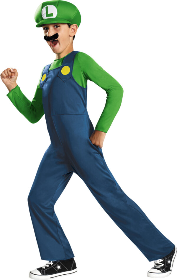 Luigi Classic Boys Costume