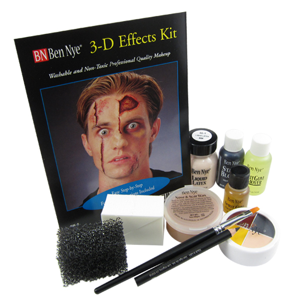 Ben Nye Deluxe 3-D Special Effects Make Up Kit