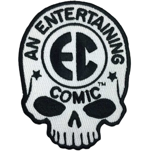 EC Comic Skull Logo Patch