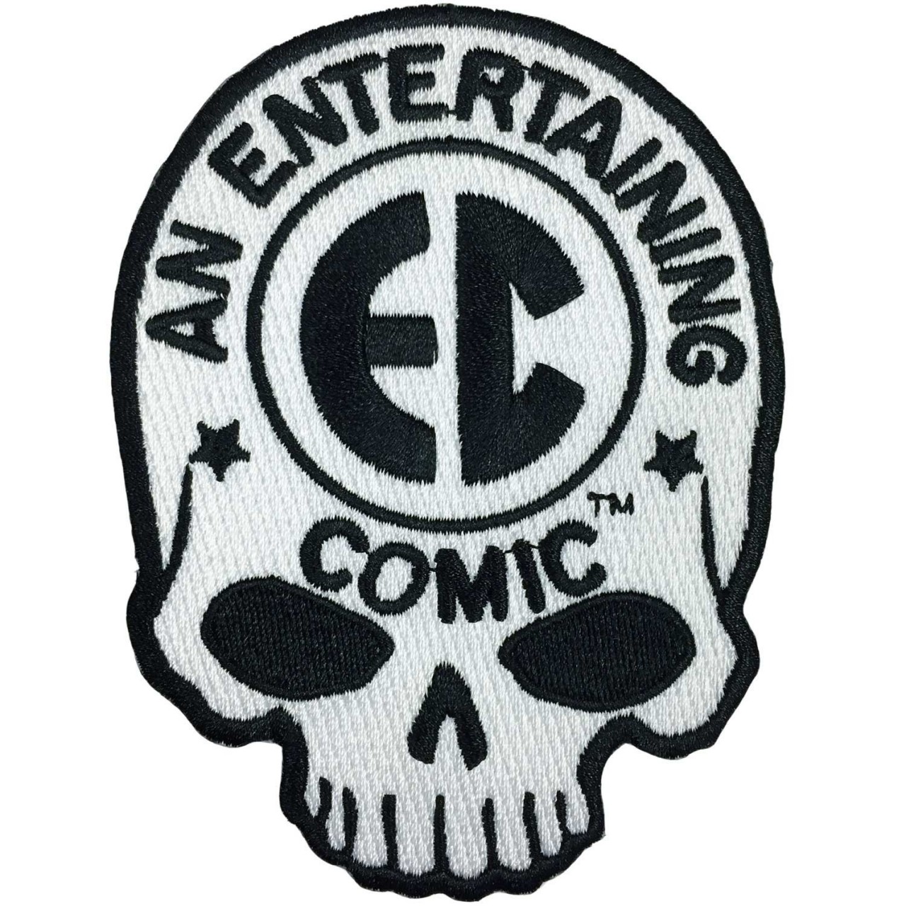 EC Comic Skull Logo Patch