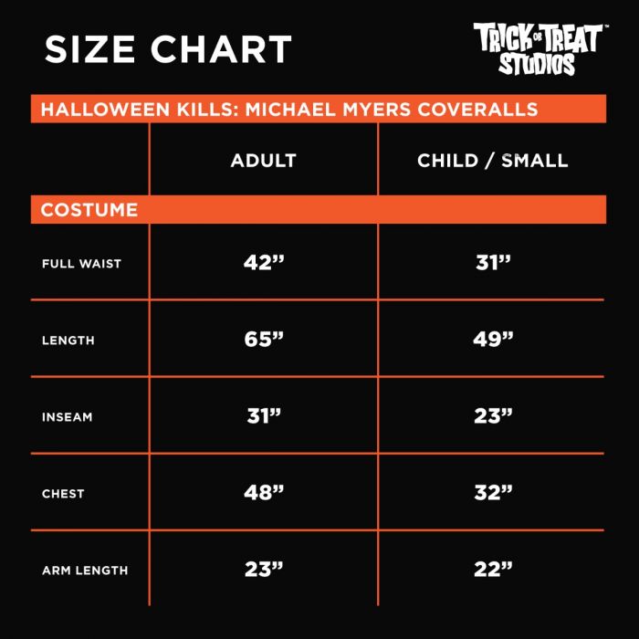 Halloween Kills - Michael Myers Adult Coveralls