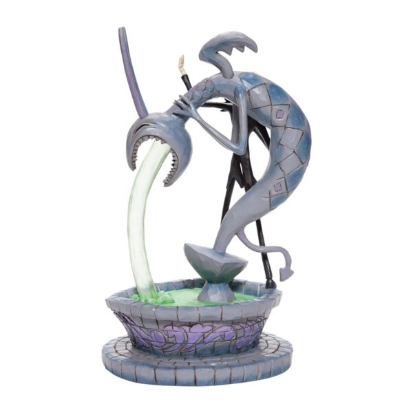 Disney Traditions Nightmare Before Christmas Jack Skellington on Fountain Statue by Jim Shore