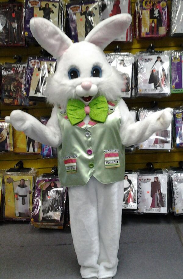 Deluxe Easter Bunny with Green Vest