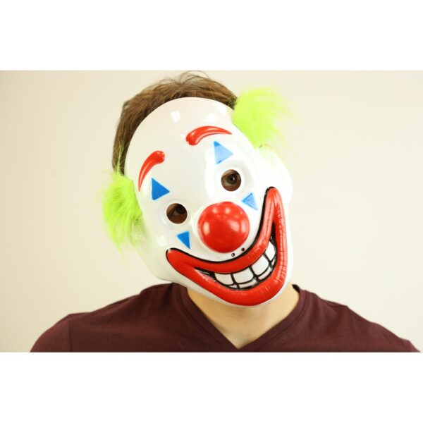 Joker Plastic Front Face Mask