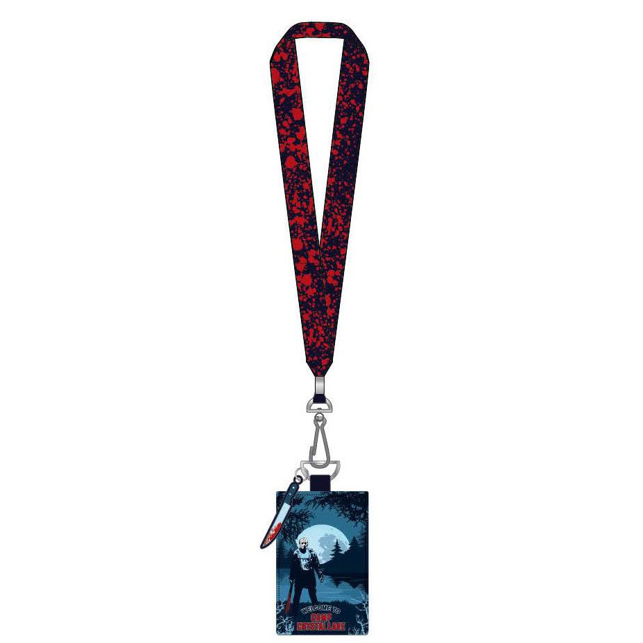 Friday the 13th Camp Crystal Lake Lanyard with Cardholder