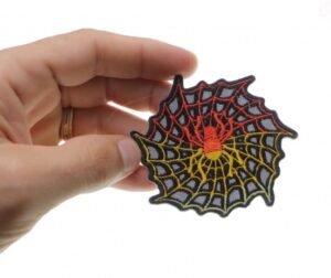 Flaming Spider and Web Patch
