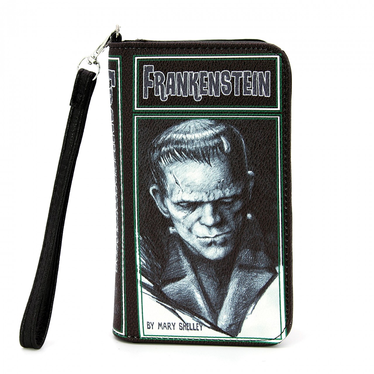 Frankenstein Book Clutch Wallet