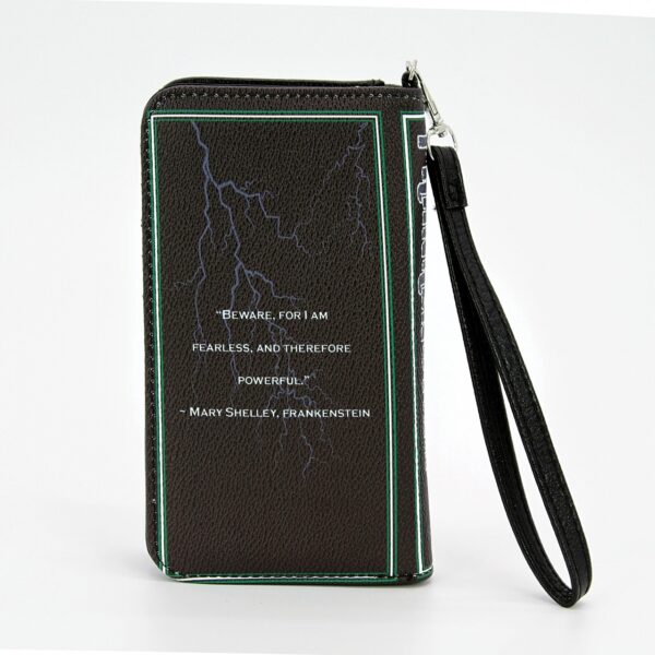 Frankenstein Book Clutch Wallet