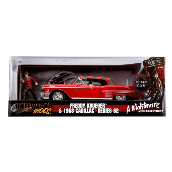 Nightmare on Elm Street 1958 Cadillac with Freddy Figure