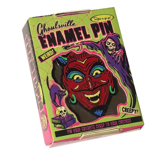 Fun House Devil Enamel Pin