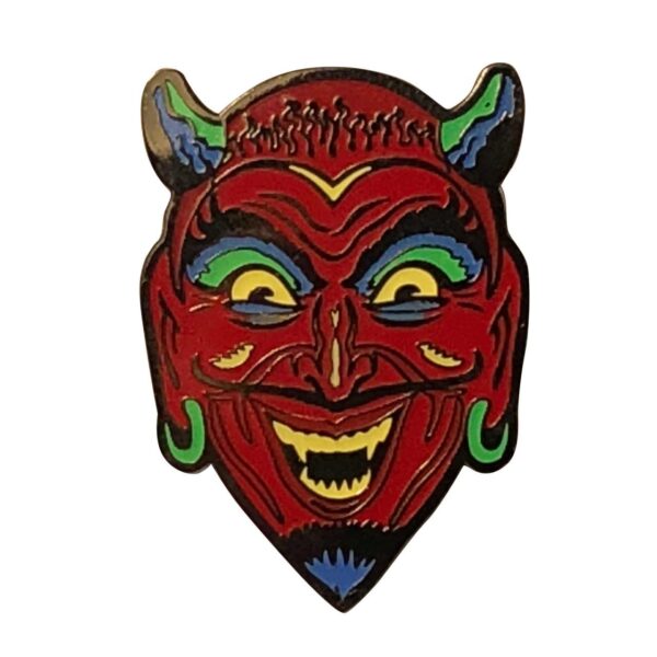 Fun House Devil Enamel Pin