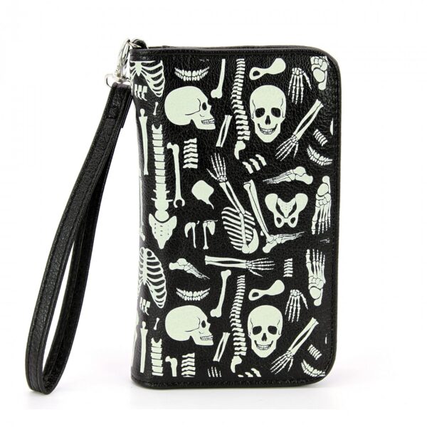 Glow in the Dark Skeleton Parts Wallet