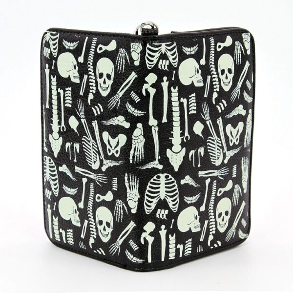 Glow in the Dark Skeleton Parts Wallet