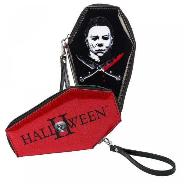 Michael Myers Glitter Coffin Wallet