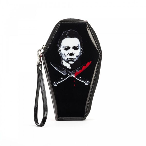 Michael Myers Glitter Coffin Wallet